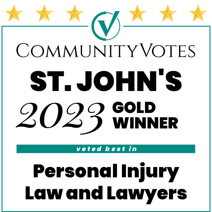 winners badge st johns 2023 gold personal injury law and lawyers | Russell Accident Law